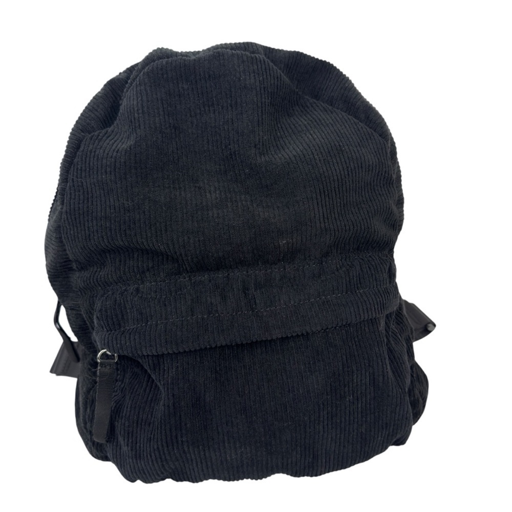 Forever 21 Kawaii Corduroy 15" Classic Backpack Black